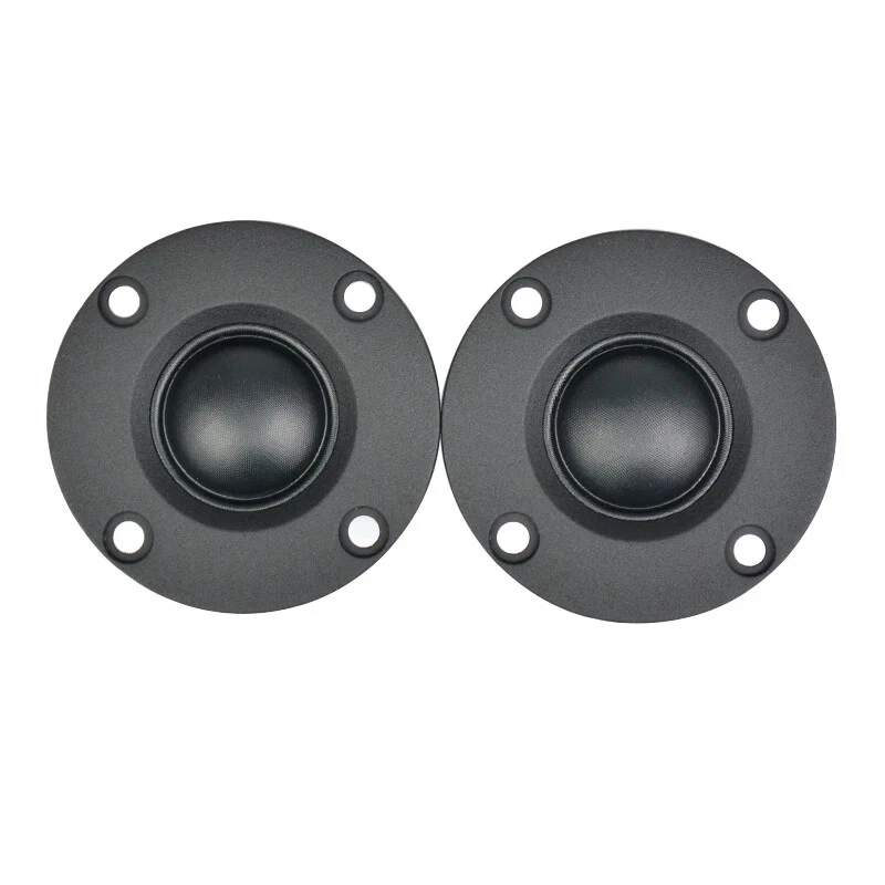 2 pezzi 52 mm altoparlanti audio portatili 6 ohm 30 W cupola pellicola seta tweeter ABS alti - Immagine 3 di 4
