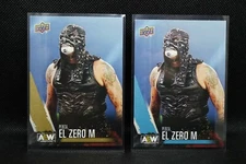 2x 2021 Upper Deck AEW First Edition Gold + Base #42 + FREE FAST SHIPPING