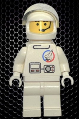 Lego  Minifigur splc002, Town Launch Command Raumfahrt Space Shuttle Moon Walker