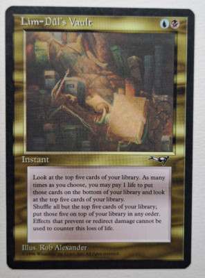 Magic the Gathering Lim-Dul's Vault Alliances