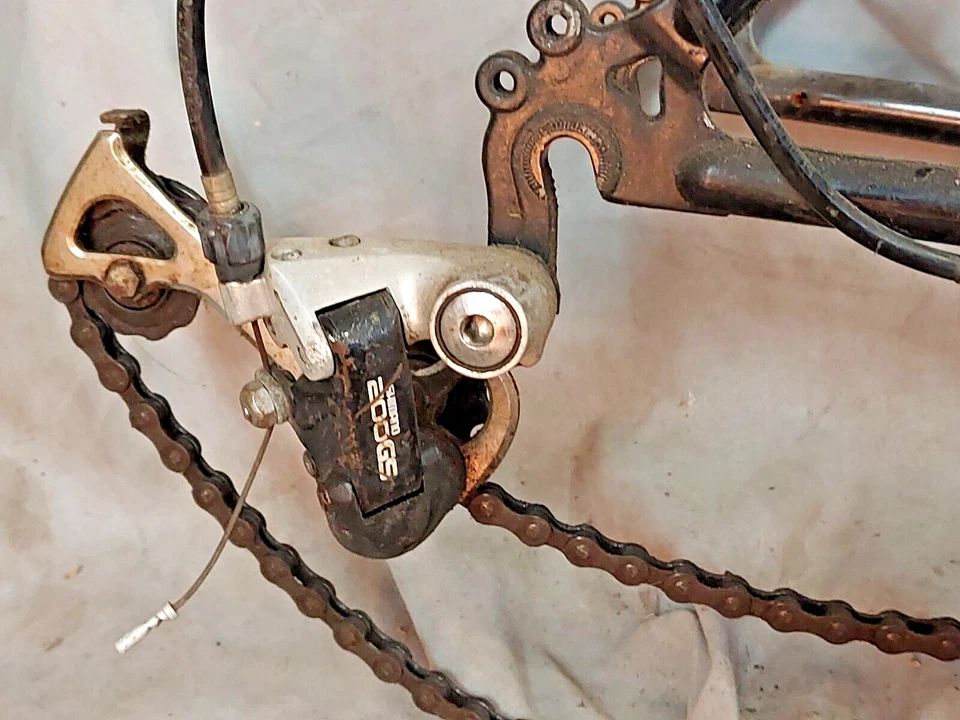 Cuadro de bicicleta Trek 850 MTB 1991 18,5" grande rígido rígido acero cromado envío EE. UU. Foto 4 de 4