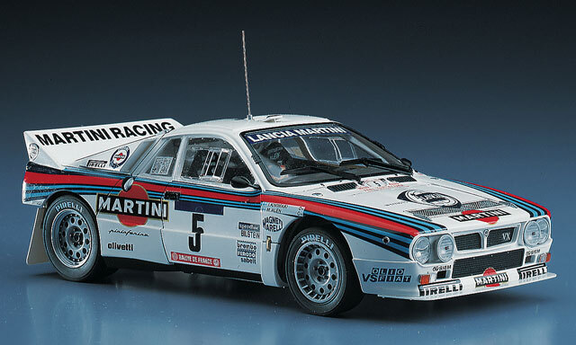 1:24 Hasegawa Lancia 037 Rally #5 Winner Tour De Corse 1984 Alen