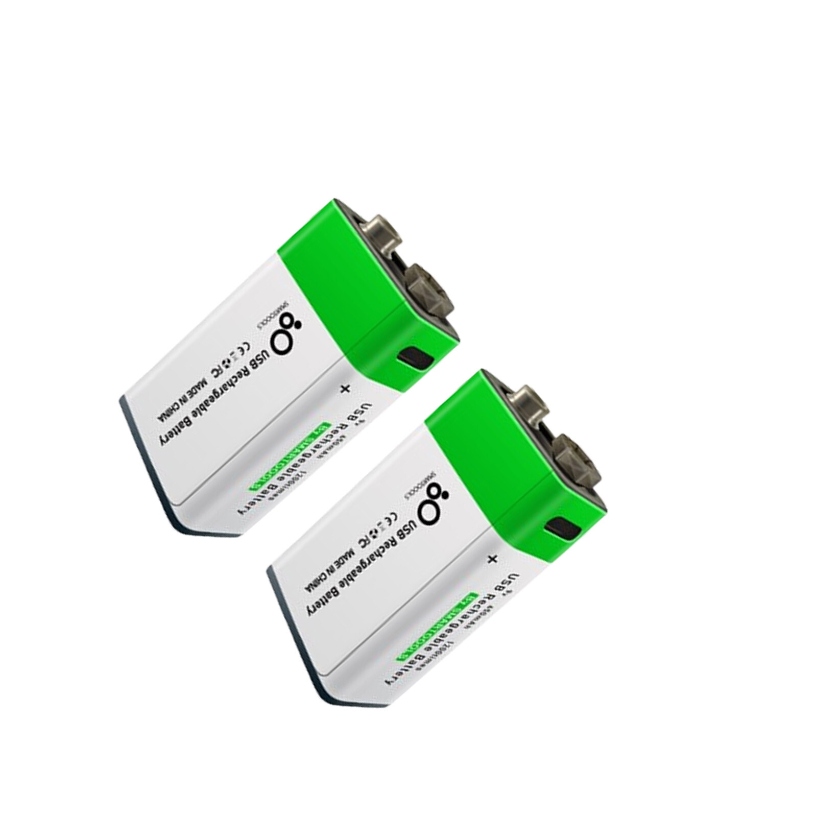 Lot 9V Rechargeable Batteries USB Lithium ion 1.5V Fast Charger Type C Cable NXe