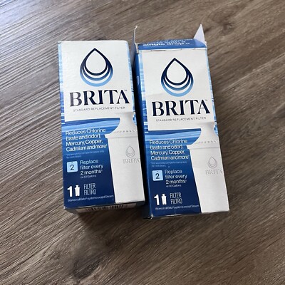 BRITA Standard Replacement Filter Lots of 2 NIB
