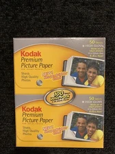 Kodak Premium Photo Paper, 4” x 6” High Gloss Finish 100 Sheets  NEW SEALED