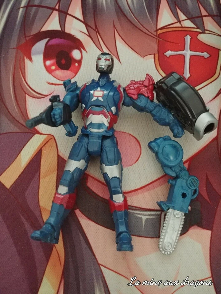 Iron Patriot Marvel Iron Man Avenger Initiative Assembler Interchangeable figure - Photo 1/1