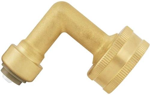 J.STEPHENS 1/4" X 3/4" GH PlumBite Push On Fittings Dishwasher 90° Elbow C77433L - Picture 3 of 4