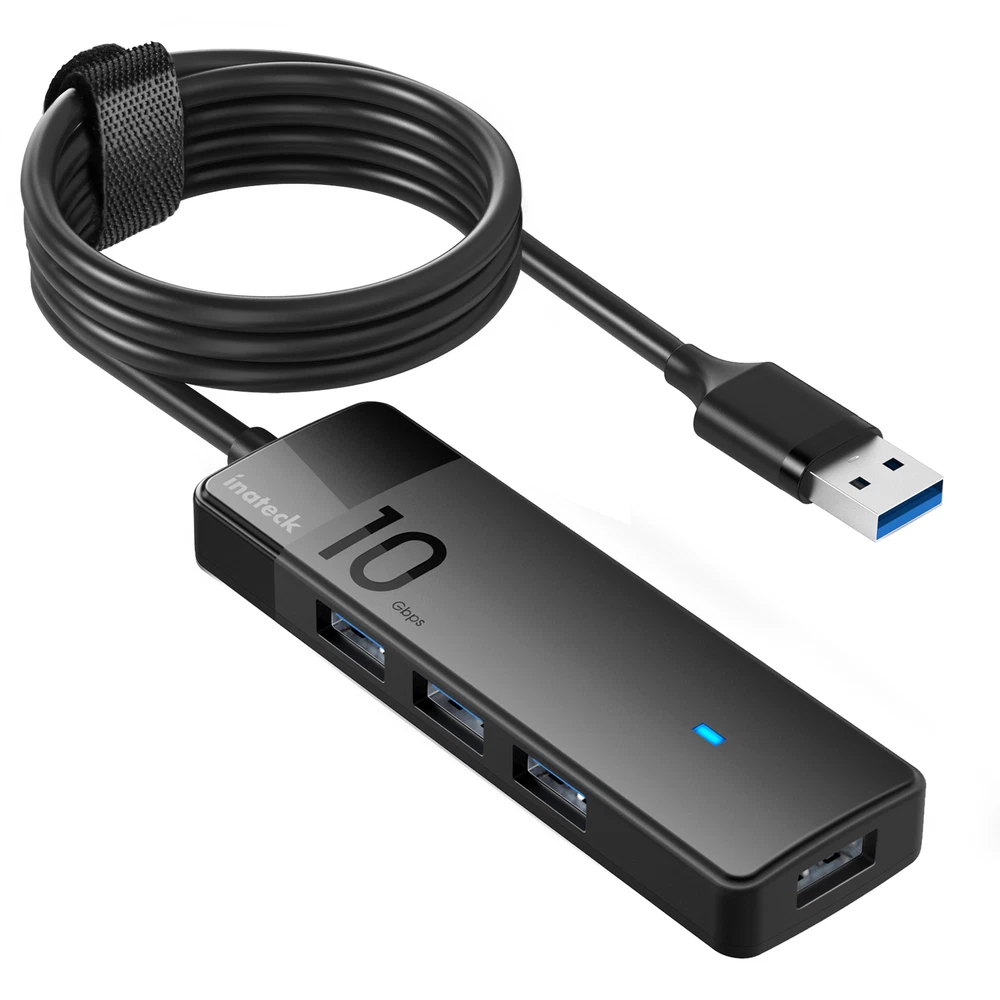 Inateck 4-Port USB 3.2 Gen 2 Hub for Windows and Mac