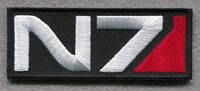 Mass Effect N7 Tactical Combat Milspec 3.5 Inch Hook Patch Mass Effect N7 Tactical Combat Milspec 3.5 Inch Hook Patch