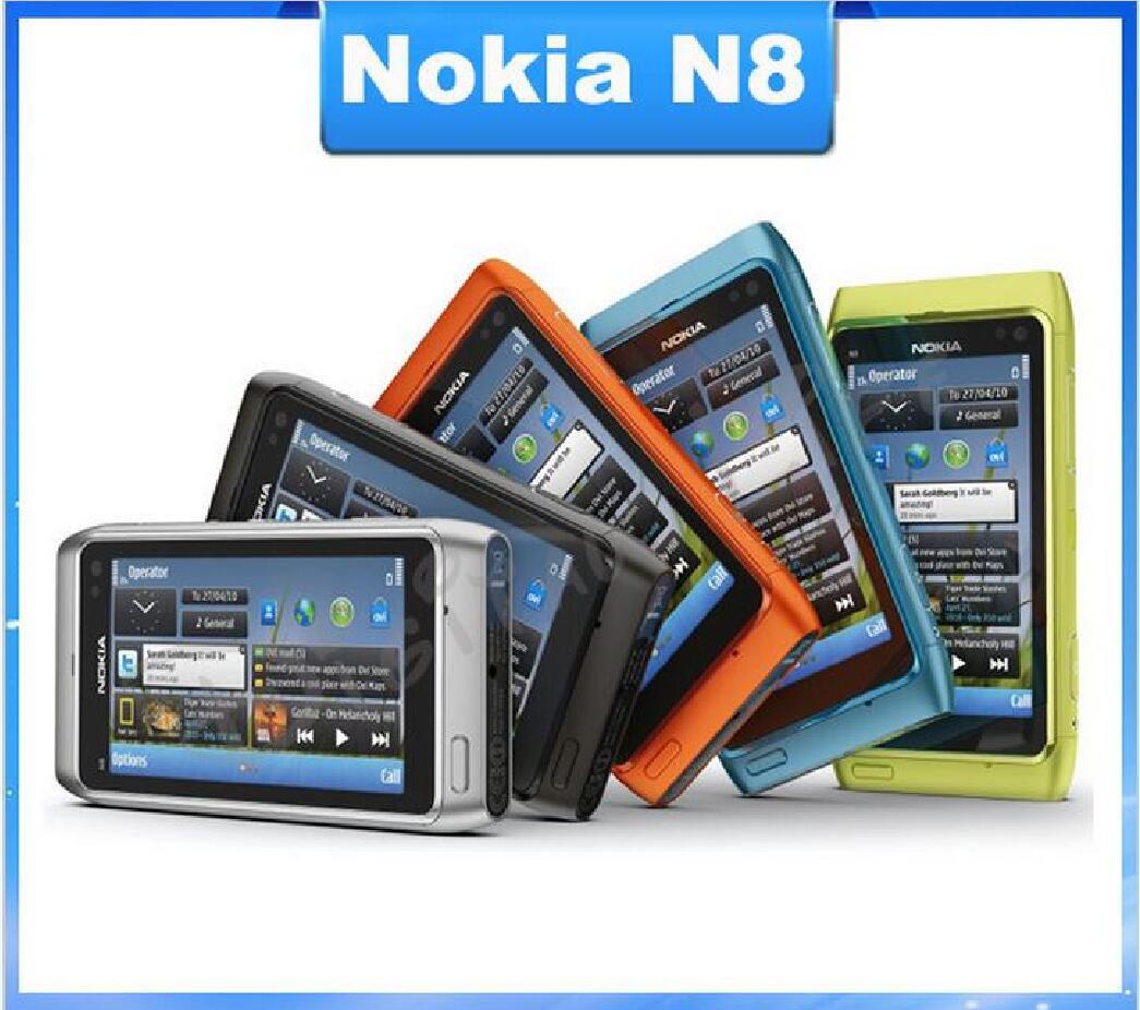 WIFI Nokia N8 3G GPS 16GB 12MP Internal Storage Original 3.5