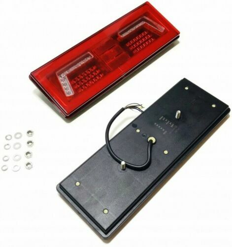Feux arrière LED néon clignotant séquentiel en polycarbonate robuste - 3