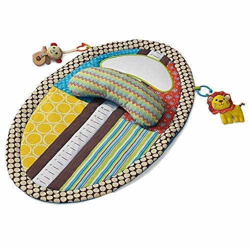 plush tummy time mat