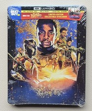 Black Panther Best Buy Limited Edition Collectible Steelbook 4K Ultra HD Movie 