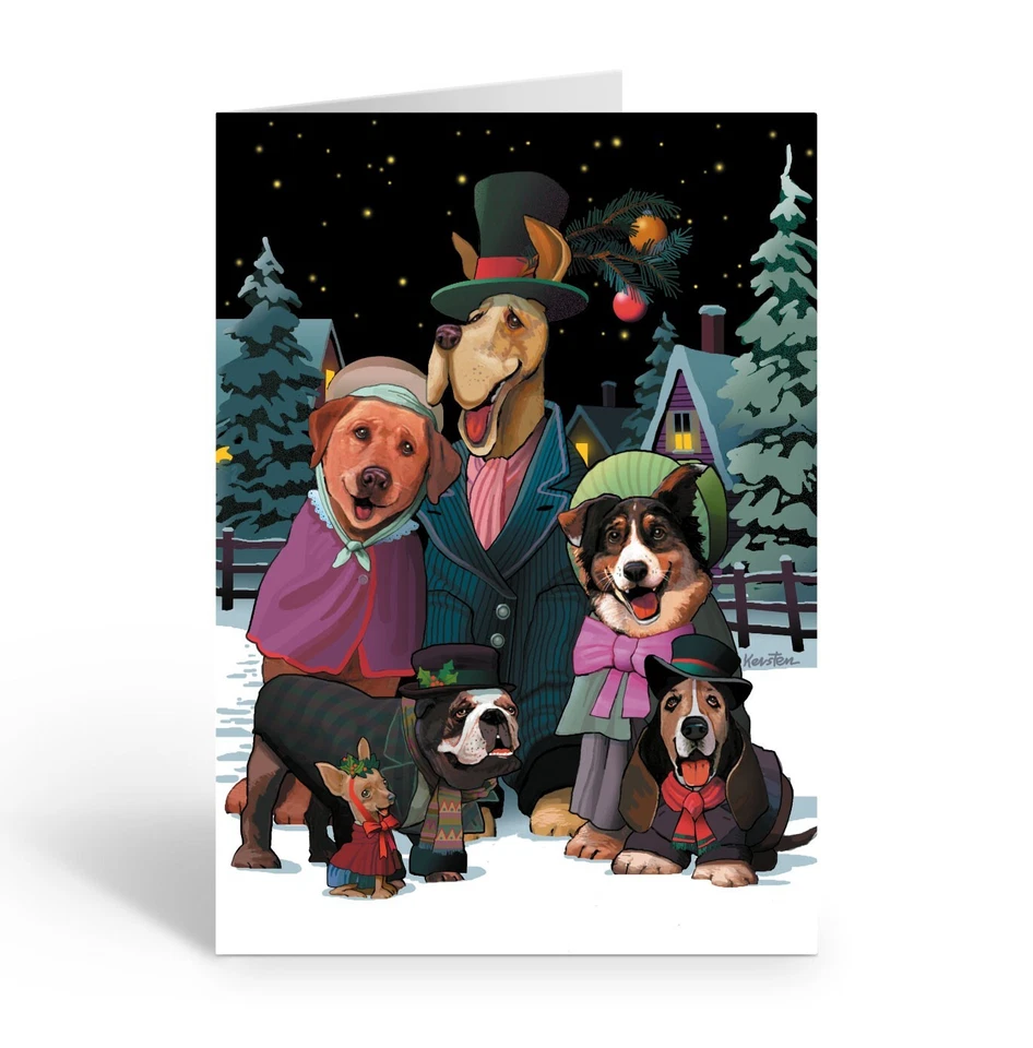 Funny Dog Christmas Cards - 16 Boxed Funny Dog Cards and Envelopes - 98 - Image 2 of 4