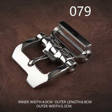 Heavy Duty Stainless Steel Men's Belt Buckles for 1.5  Belt / Belt Pin Buckle US