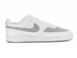 Nike Court Visión Baja Blanco/Gris Zapatos para hombre | eBay