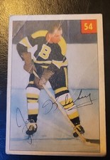 1954-55 Parkhurst Joe Klukay Hockey Card #55