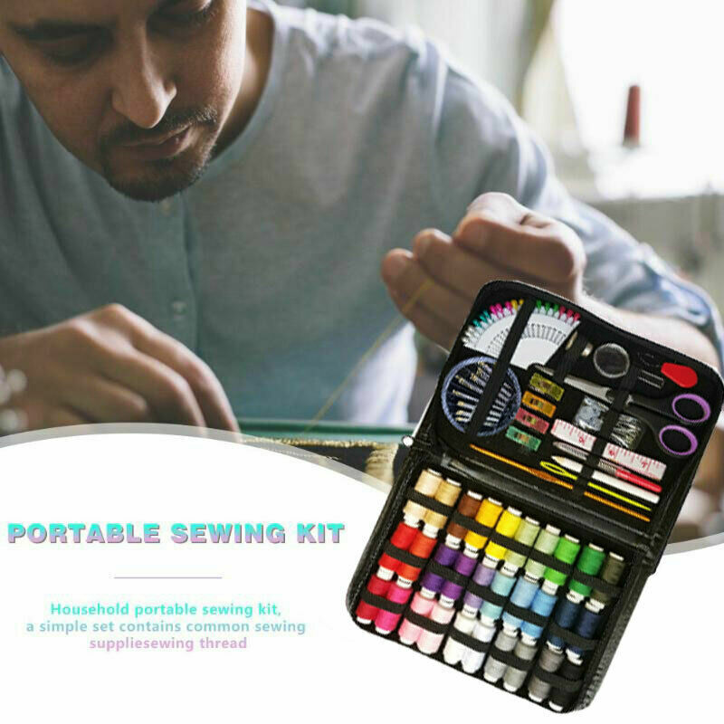 100pcs Portable Sewing Kit Professional & Complete Sewing Tools Kit