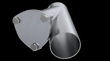 Qtp 10300 3in Weld-on Qtec Exhaust Cutout Y-pipe Qtp 10300 3in Weld-on Qtec Exhaust Cutout Y-pipe