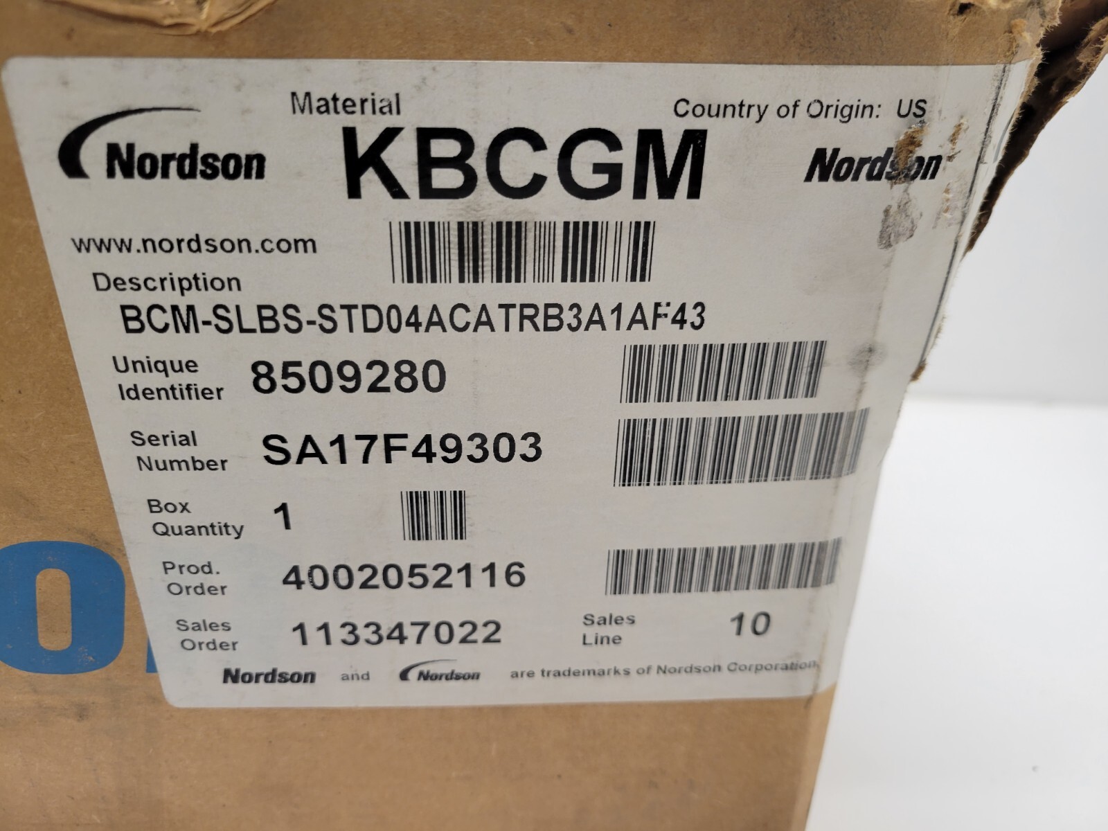 NEW OLD STOCK! NORDSON HOT MELT GLUE GUN HEAT MODULE 8509280 | eBay