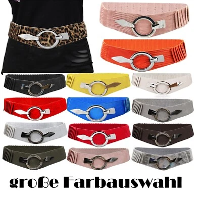 Gloop Damen Taillen 6 CM breiter Gürtel Verstellbaren Hüftgürtel Stretchgürtel