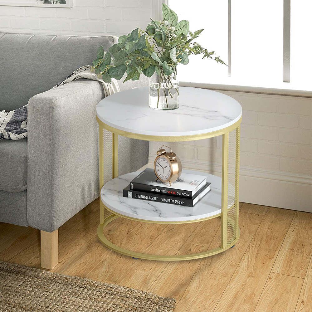 美品　家具の大丸　KATY SOFA SIDE TABLE Amazon.com: Wisfor Round Nesting Coffee Table: Set of 2 Grey