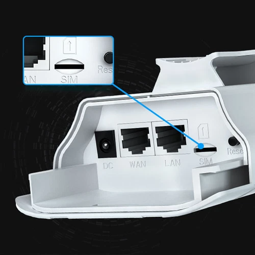 Dbit 300Mbps Outdoor IP65 Waterproof 4G LTE CPE WiFi Router with SIM Card Slot - Picture 7 of 14