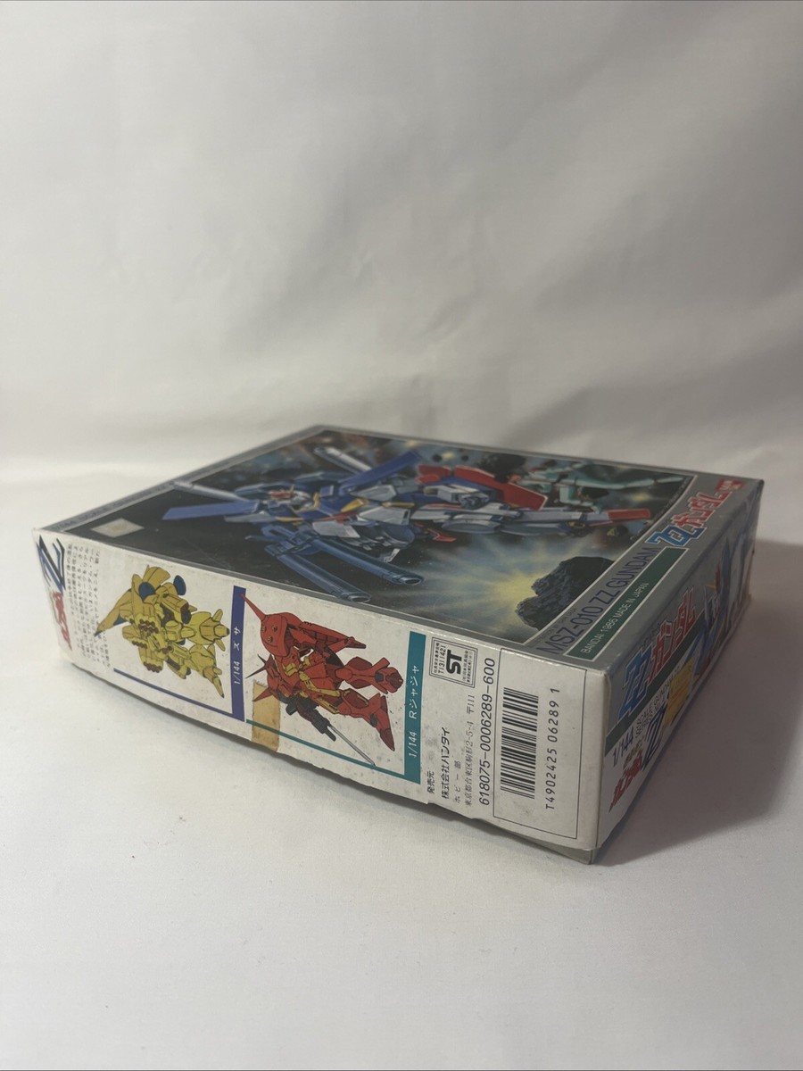 Bandai 1/144 Msz-010 Double ZETA Mobile Suit Gundam ZZ From Japan