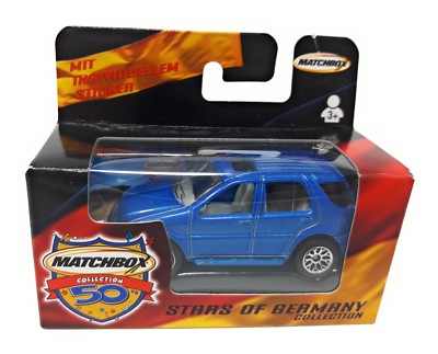 Matchbox Superfast 1-75 Mercedes ML 430 Blue German Model Stars of Germany