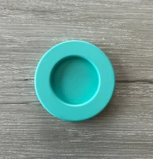 Lovevery Realist Play Kit Geo Shapes Puzzle REPLACEMENT Teal Aqua Nesting Circle