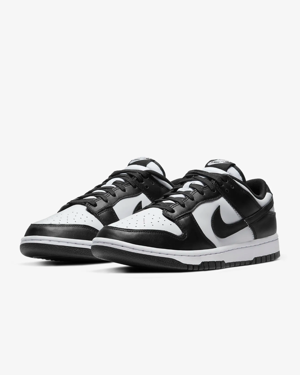 Nike Dunk Low Retro Gym White / Black Panda Sz 9 DD1391 100 | eBay