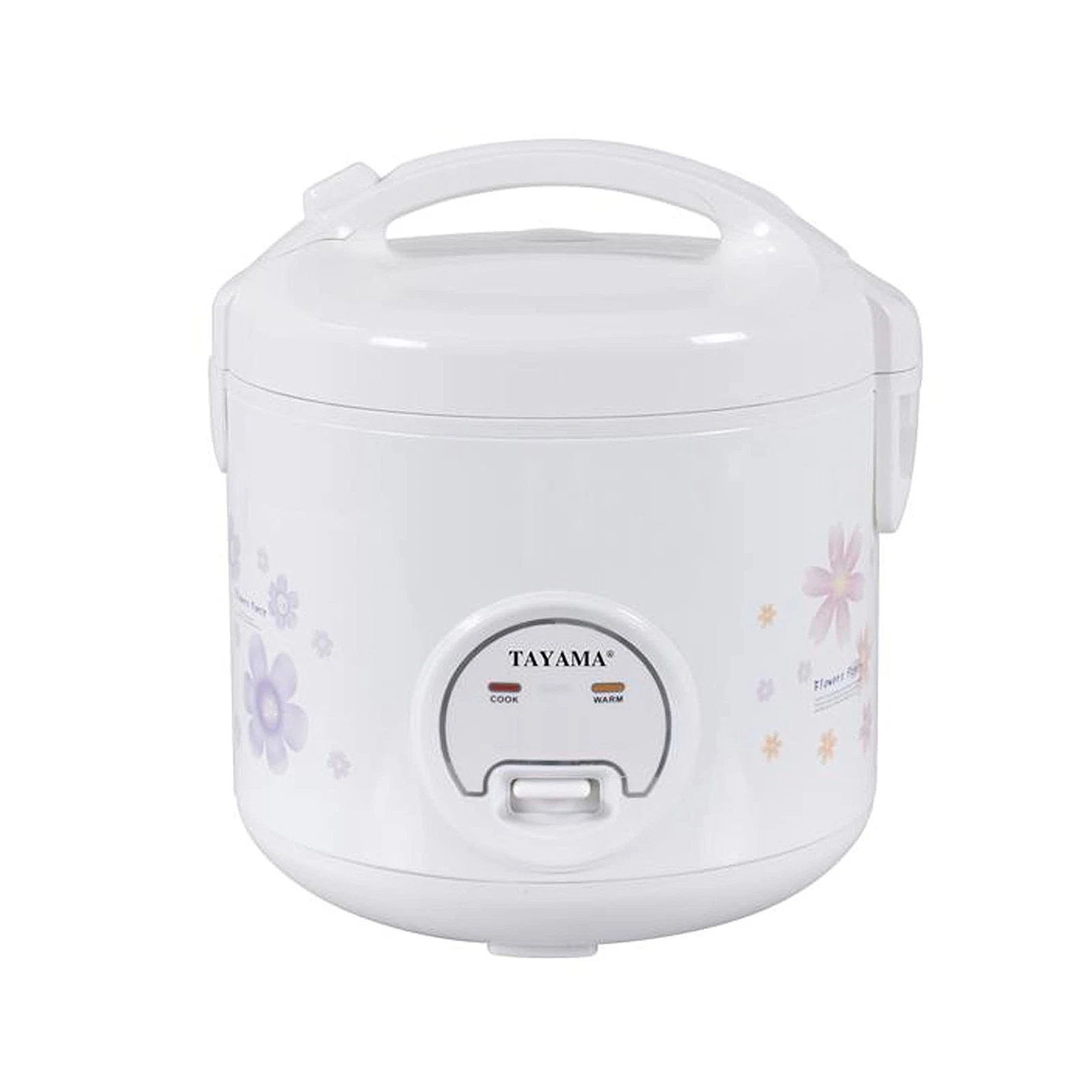 Automatic Rice Cooker & Food Steamer 8 Cup, White (TRC-08RS)
