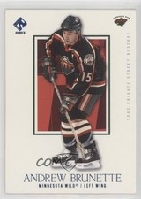 2002-03 Pacific Private Stock Reserve Blue 114/499 Andrew Brunette #48 y0i