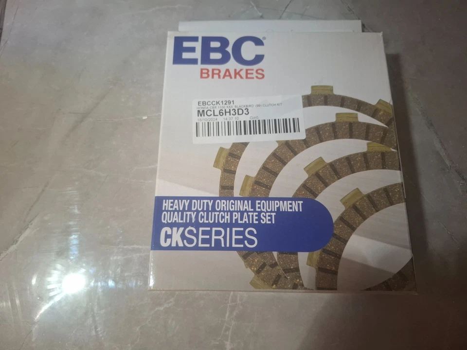EBC Complete clutch kit for Honda CBR1100xx inc springs and genuine Honda gasket - Image 3 of 4