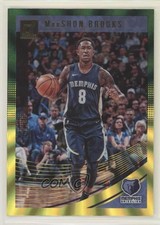 2018-19 Panini Donruss Holo Green & Yellow Laser MarShon Brooks #114 g6p