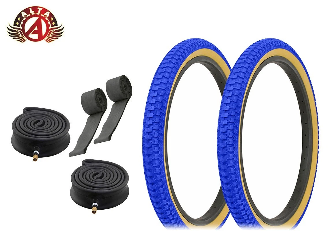 Blue 20 In Bicycle Tires for Mountain Bike for sale | eBay