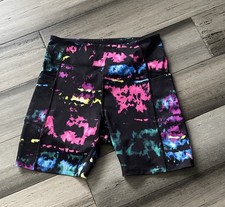 Fila Sport Girls Multi-Color Polyester Shorts - Size M