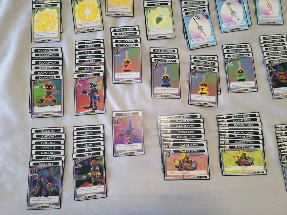 Kingdom Hearts TCG Base Set Lot - Image 4 of 4