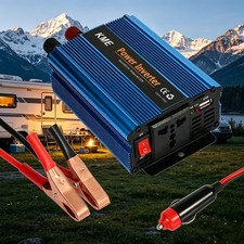 500 Watt Car Power Inverter 12V To 220V Laptop Phone Charger Adapter DC AC