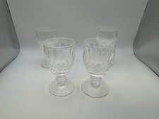 Set of 4 Waterford Crystal COLLEEN Short Stem Port Wine Glasses
