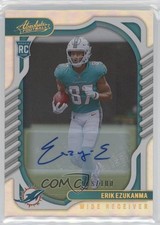 2022 Panini Absolute Rookies Spectrum Signatures 16/100 Erik Ezukanma Auto e6p