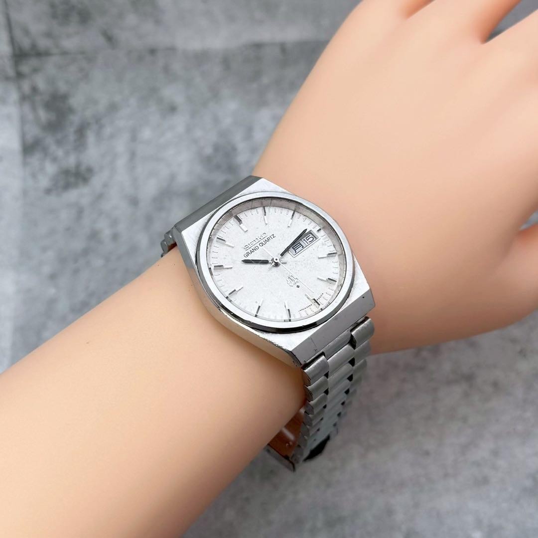 c1M-7] 1978 SEIKO Grand Quartz Twin 9943 8000 [ptv] - Gem