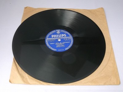 Doris Day:  Today Will Be Yesterday Tomorrow 10''  Philips  78