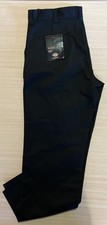 Dickies Skateboarding Twill Casual Pants Regular Fit Flat Front Black Men 36 NWT