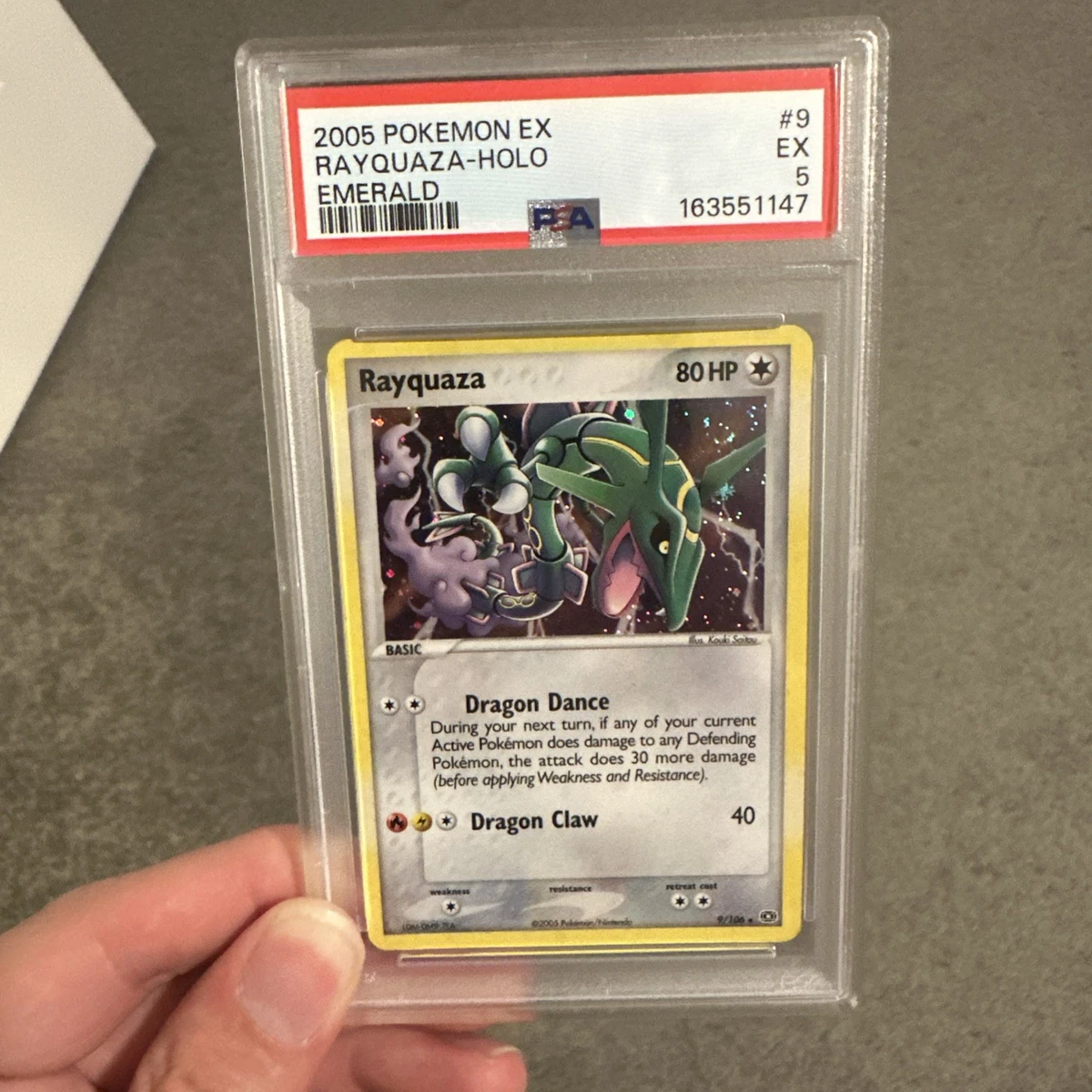 【英語版レックウザ エメラルドRayquaza 9/106 EX Emerald 25+ Rayquaza Pokémon TCG EX Emerald Individual Collectible Card
