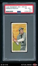 1909 T206 Francis Pfeffer Cubs PSA 4.5 - VG/EX+