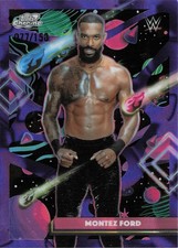 2026 Topps Chrome Cosmic #37 Montez Ford Purple Nebula Refractor #/150