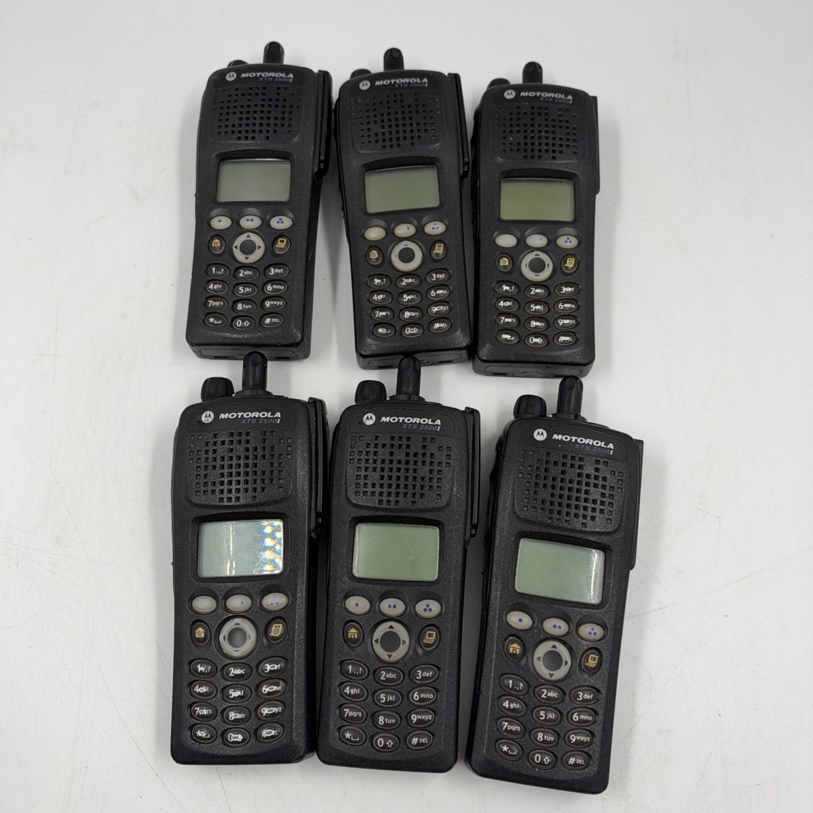 lot of 6pcs motorola handheld radios XTS2500 I H46KDH9PW7BN