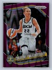 Courtney Vandersloot Chicago Sky 2025 Prizm Panini Purple Prizm #'d 065/175 #124