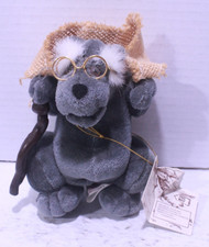 Over the Hill Bear 6" Plush Methuselah Graphics Intl 1989 with Tags